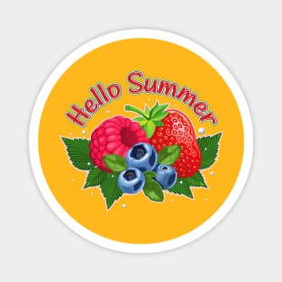 Hello Summer Magnet